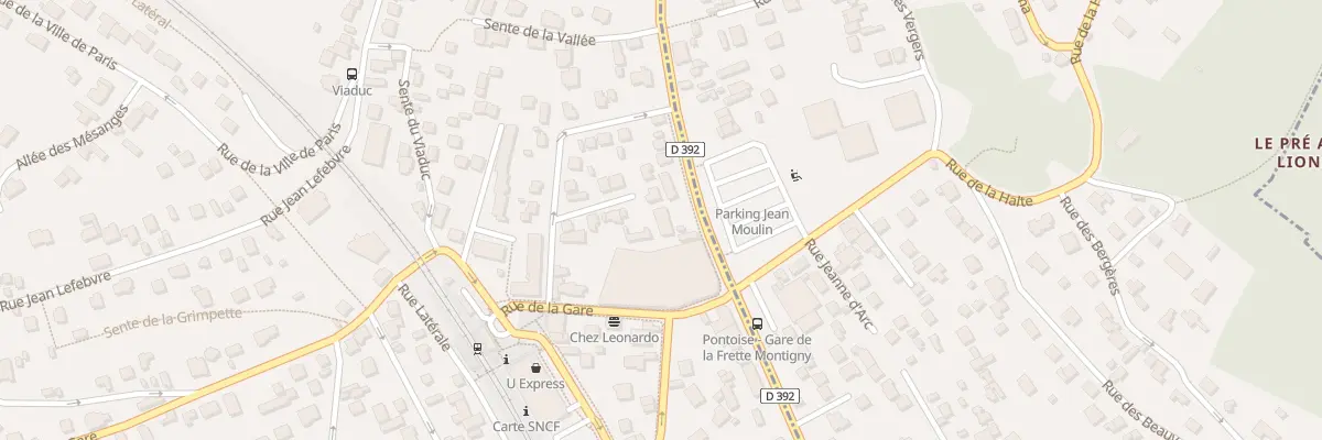 Plan du 129 Bd de Pontoise à La Frette-sur-Seine