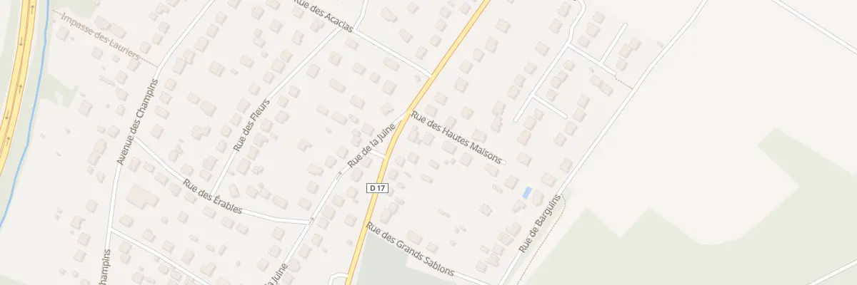 Plan du 2C Rue des Hautes Maisons à Morigny-Champigny
