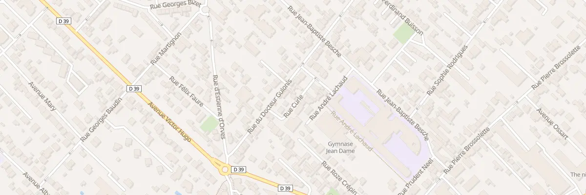 Plan du 5 Rue Curie à Rueil-Malmaison