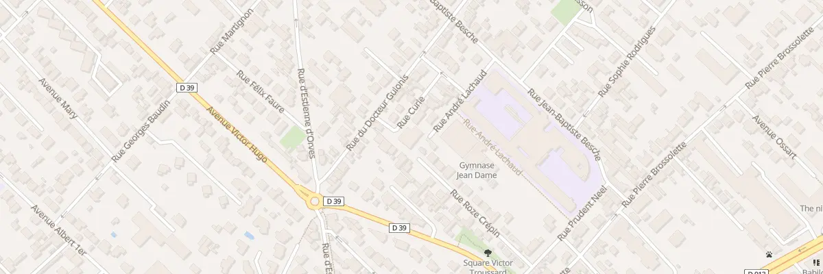 Plan du 8 Rue Curie à Rueil-Malmaison
