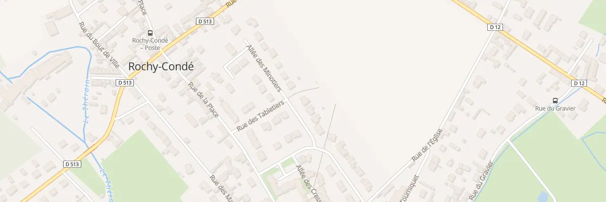 Plan du 26 Rue des Manouvriers à Rochy-Condé