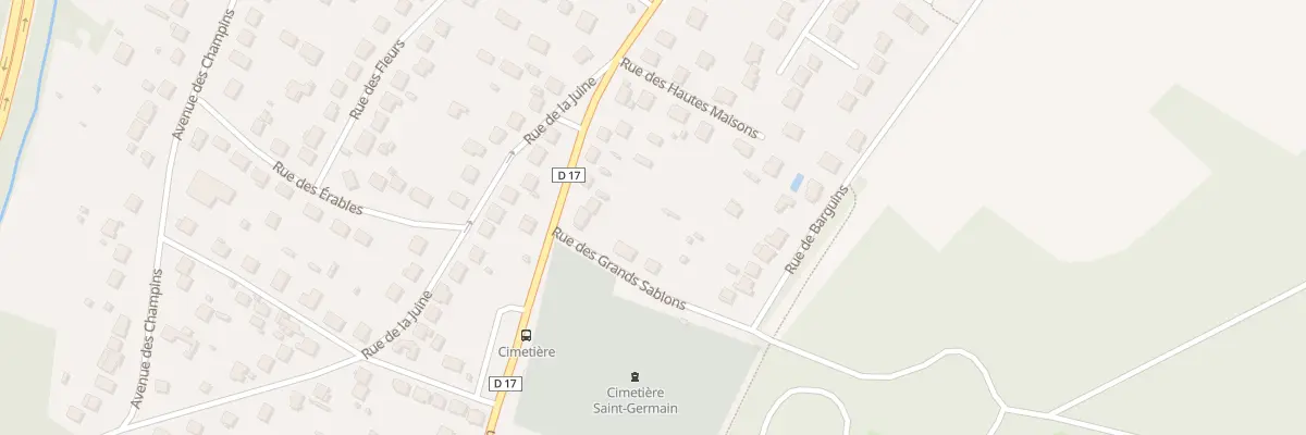 Plan du 37 Rue St Germain à Morigny-Champigny