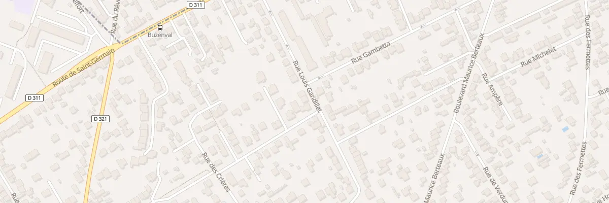 Plan du 65 Rue Louis Gandillet à Carrières-sur-Seine