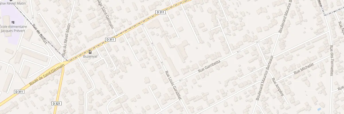 Plan du 58 Rue Gambetta à Carrières-sur-Seine