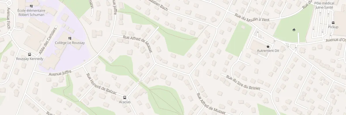 Plan du 17 Rue Alfred de Musset à Étréchy