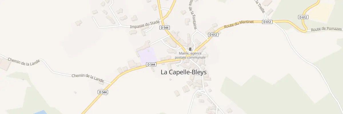 Plan du 5028 La Capelle Bleys à La Capelle-Bleys