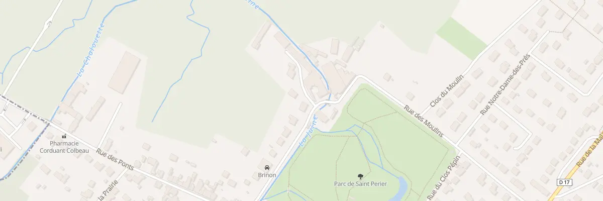 Plan du 36 Rue des Moulins à Morigny-Champigny
