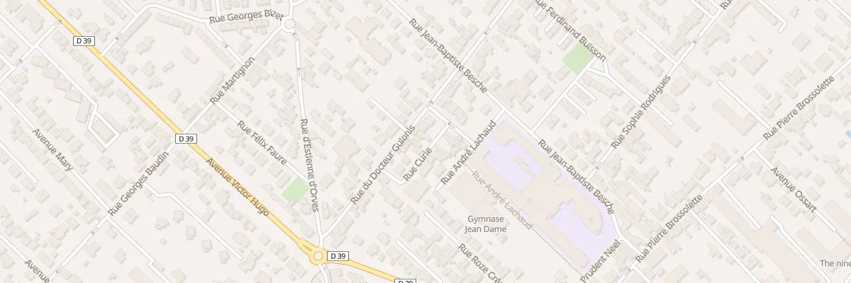 Plan du 7 Rue Curie à Rueil-Malmaison