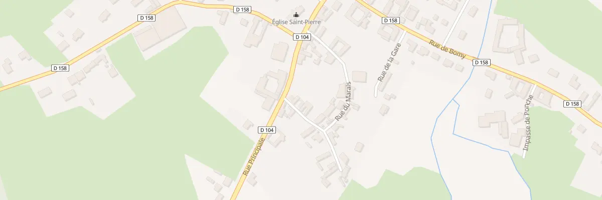 Plan du 10 Rue du Marais à Coyecques