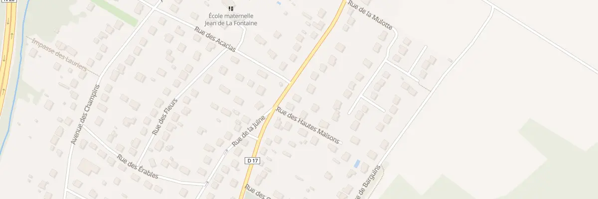 Plan du 25 Rue St Germain à Morigny-Champigny