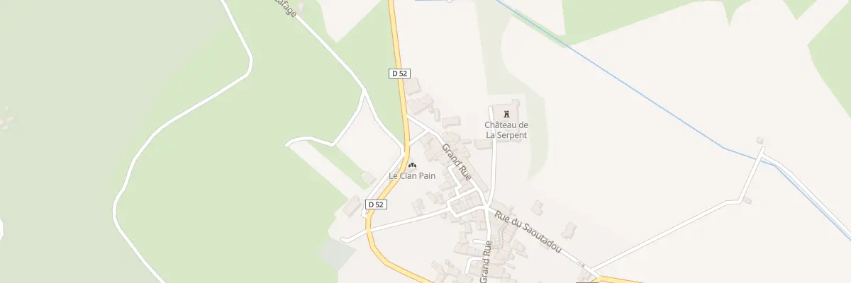 Plan du 1001 Le Village à La Serpent