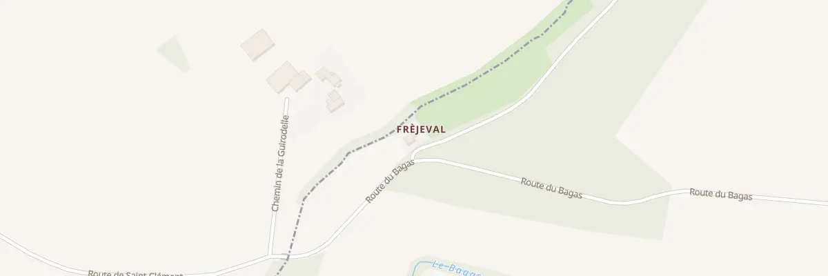 Plan du 5036 Frejeval à Peyregoux