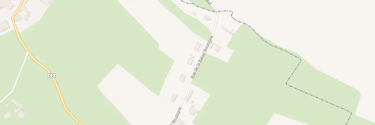 Plan du 6 Rue de la Basse Boulogne à Ambricourt
