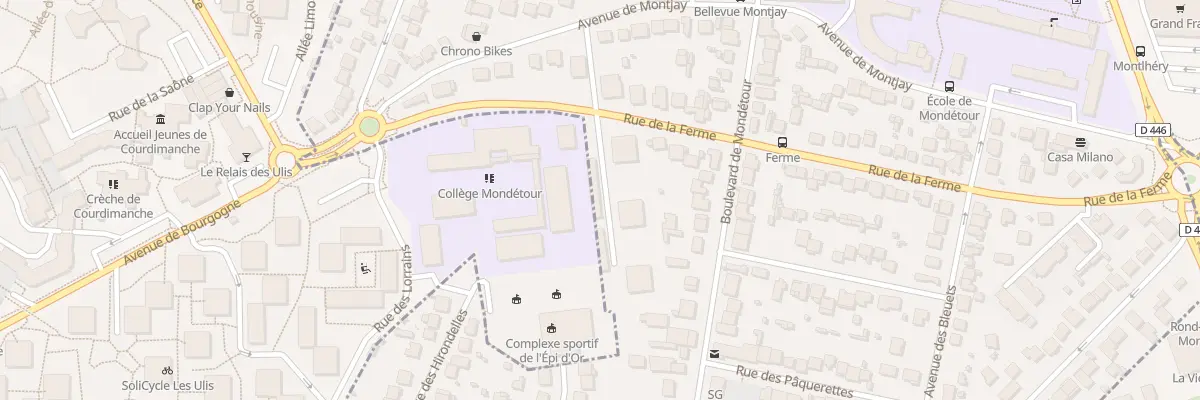 Plan du 45 Rue de la Ferme à Orsay