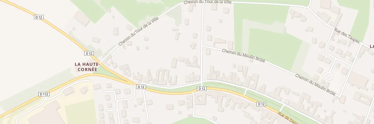 Plan du 650B Rue de Daours à Vignacourt