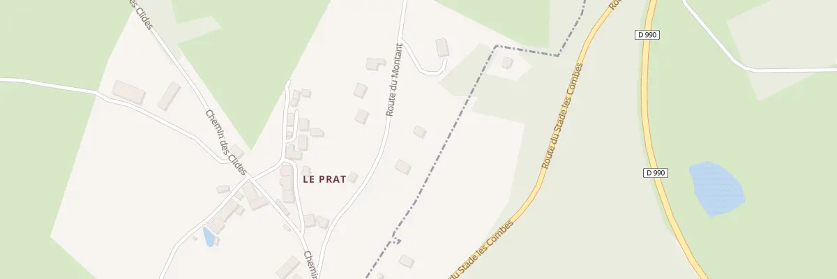 Plan du 5146 Le Prat à Saint-Maixant