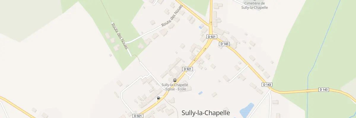 Plan du 12 Rte de Fay à Sully-la-Chapelle