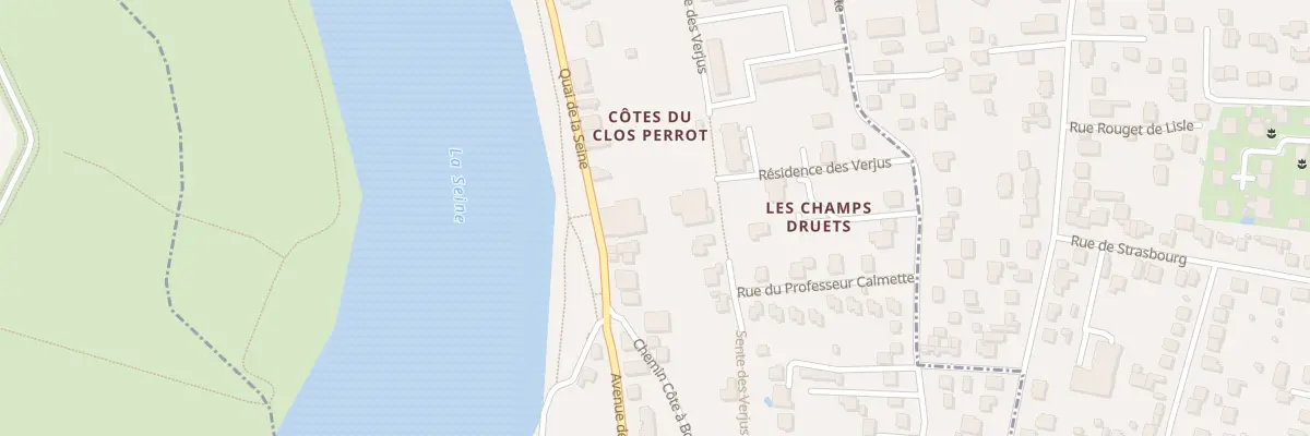 Plan du 3 Quai de Seine à La Frette-sur-Seine