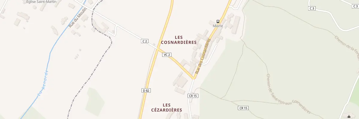 Plan du 2 Rue de Breux à Saint-Yon