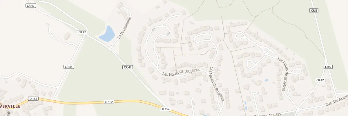 Plan du 19 Les Hauts de Bruyeres à Bruyères-le-Châtel