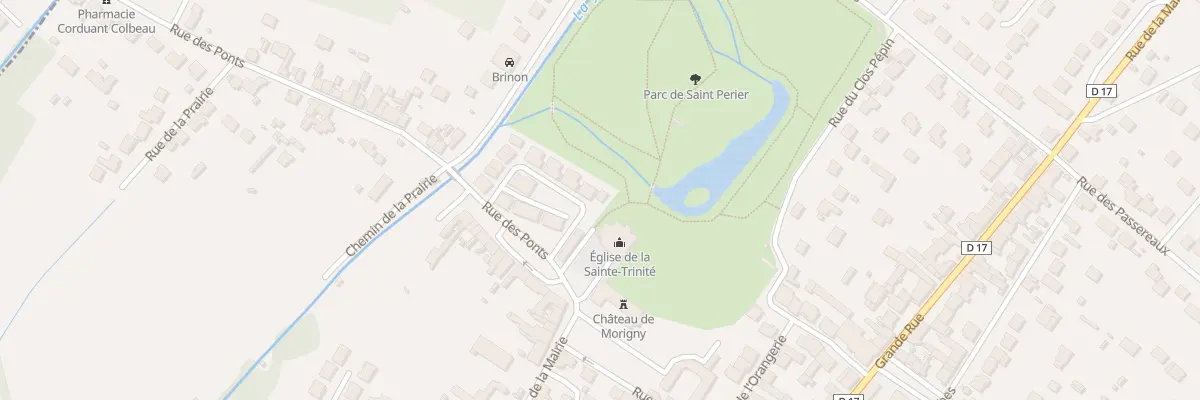 Plan du 2B Rue des Ponts à Morigny-Champigny