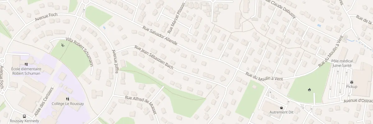 Plan du 25 Rue Jean - Sebastien Bach à Étréchy