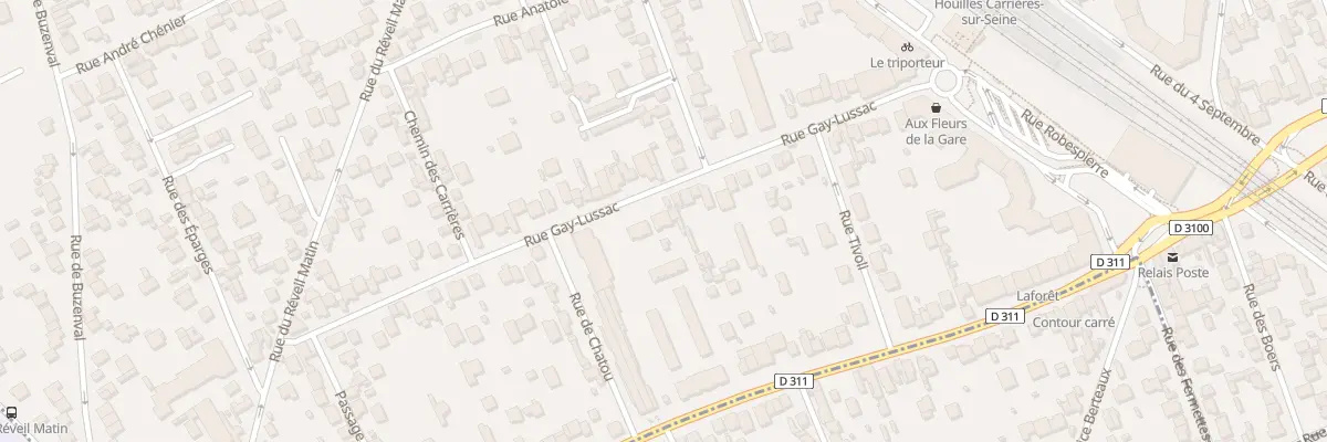 Plan du 35 Rue Gay-lussac à Houilles