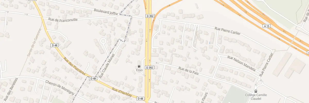 Plan du 262 Bd de Pontoise à Montigny-lès-Cormeilles