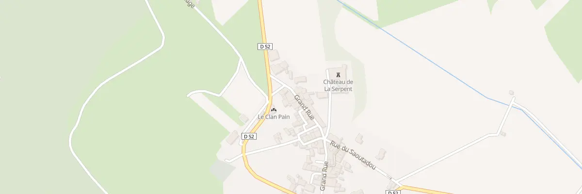 Plan du 12 Le Village à La Serpent