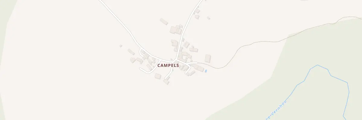 Plan du 5447 Campels à La Salvetat-Peyralès