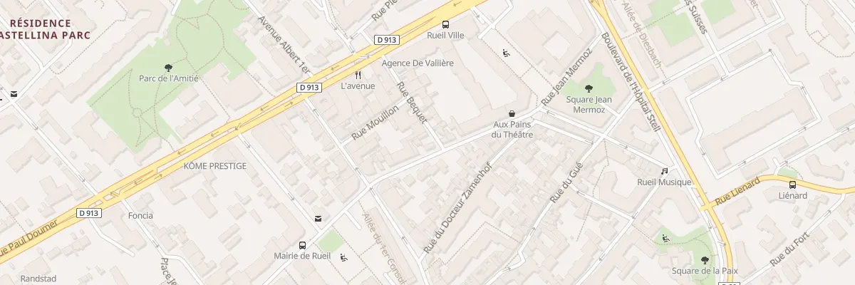 Plan du 12 Rue Bequet à Rueil-Malmaison