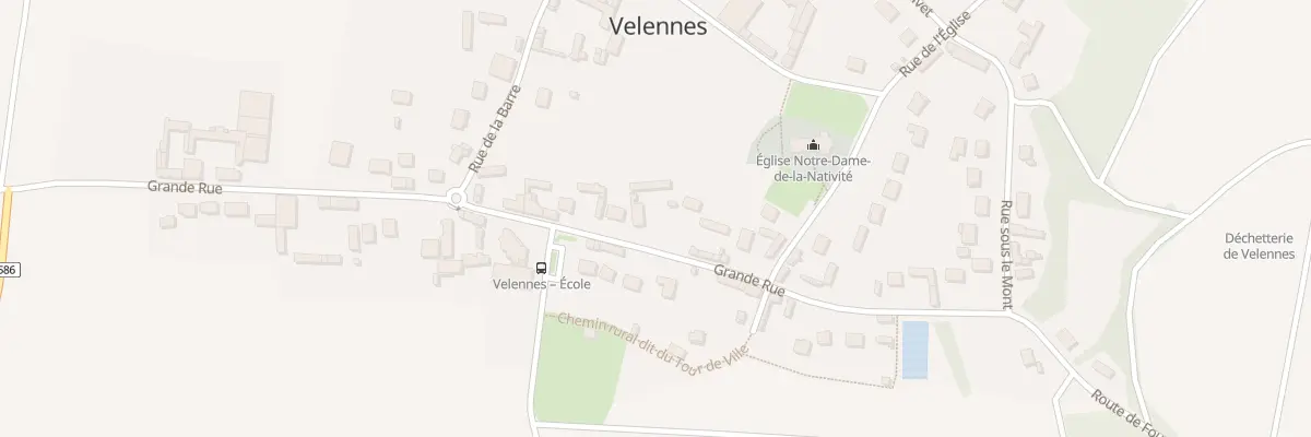 Plan du 47 Gr Grande Rue à Velennes
