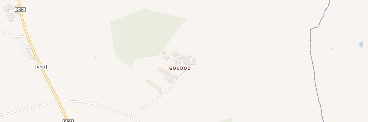 Plan du 5067 Goudou aux Albres