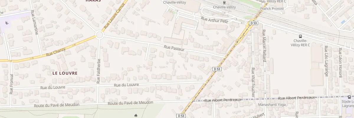Plan du 19 Rue Pasteur à Viroflay
