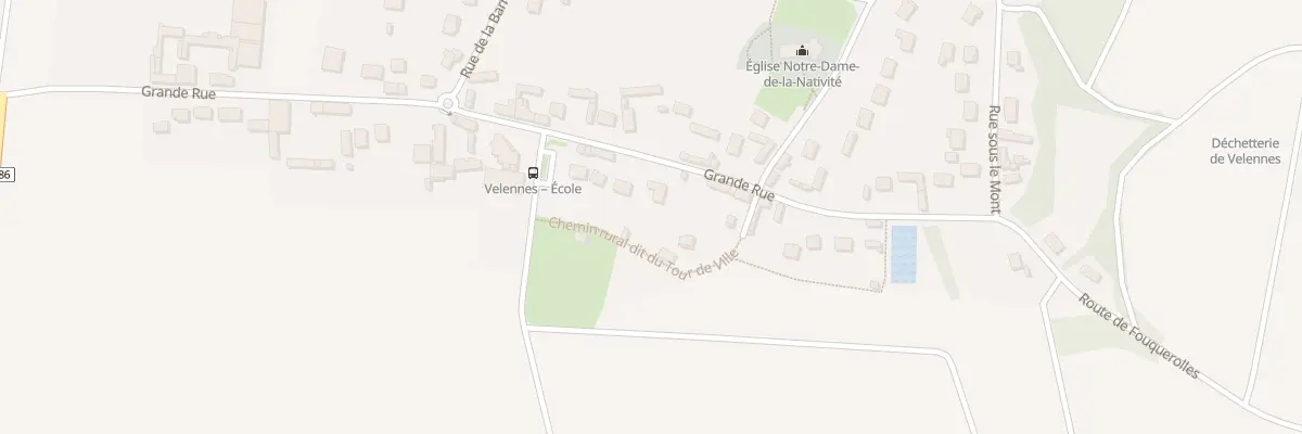 Plan du 48 Gr Grande Rue à Velennes