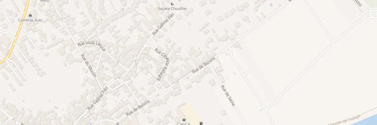 Plan du 61 Rue de Bezons à Carrières-sur-Seine