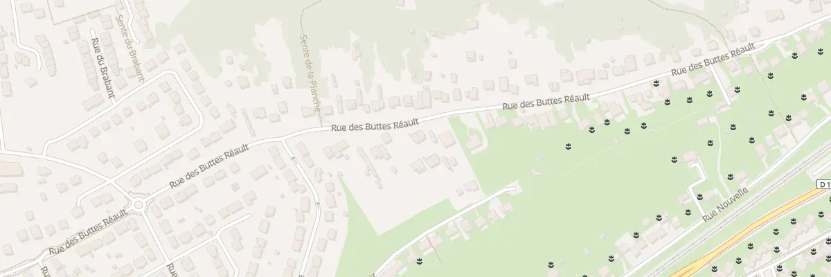 Plan du 103 Rue des Buttes Réault à Breuillet