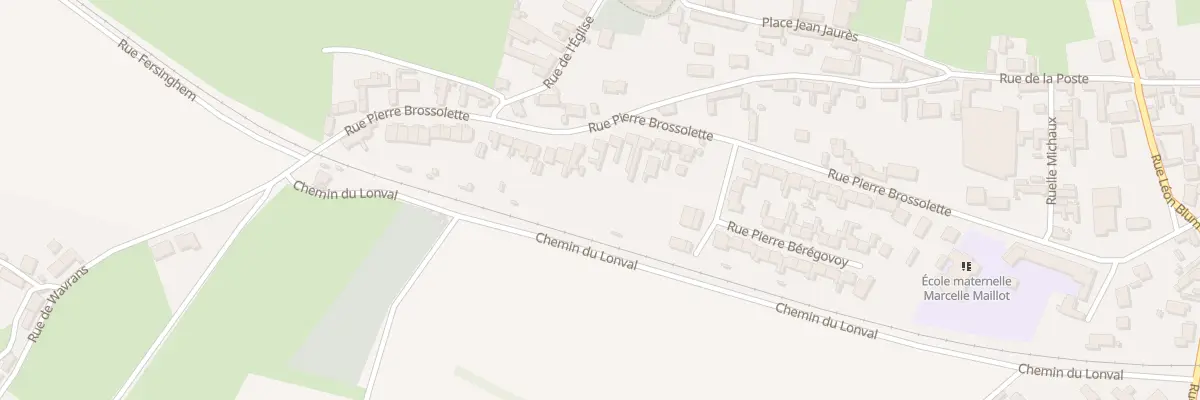 Plan du 451 Rue Pierre Brossolette à Esquerdes
