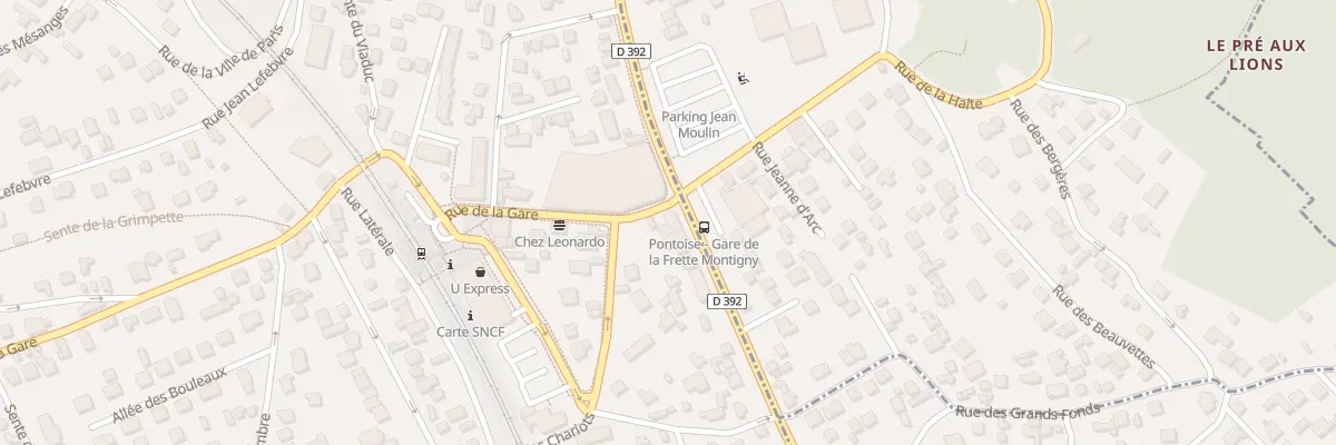Plan du 70 Rue de la Gare à La Frette-sur-Seine