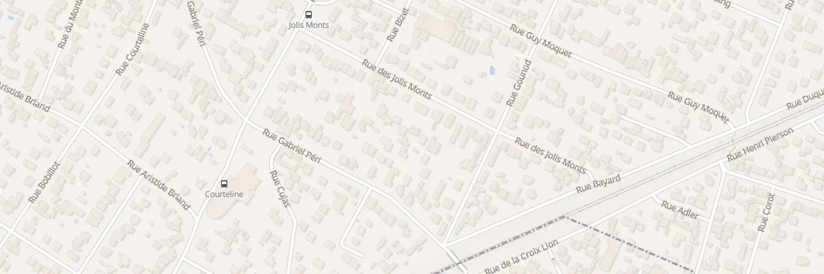 Plan du 40B Rue des Jolis Monts à Sartrouville