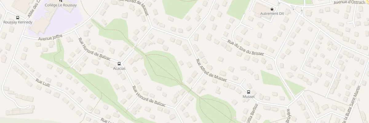 Plan du 26 Rue Alfred de Musset à Étréchy