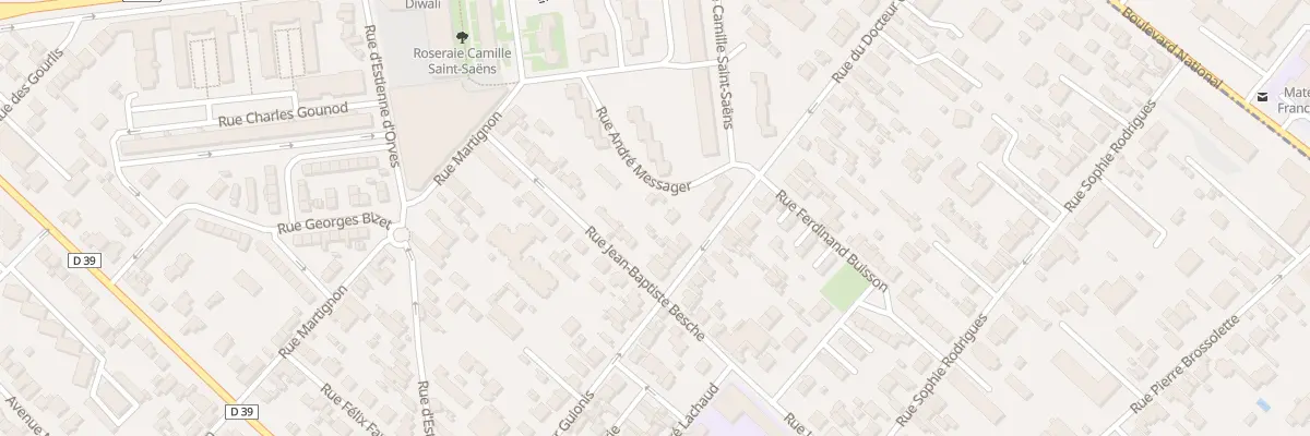 Plan du 59 Rue du Docteur Guionis à Rueil-Malmaison