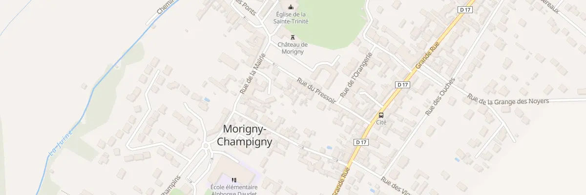 Plan du 8 Rue du Pressoir à Morigny-Champigny