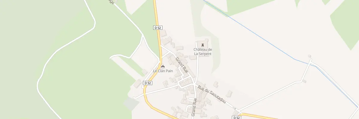 Plan du 10 Le Village à La Serpent