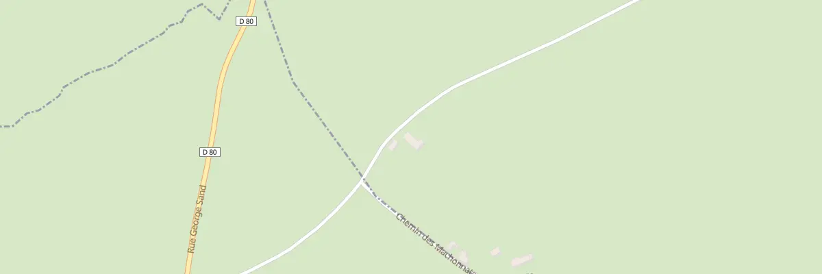 Plan du 165 Les Machonats à Touchay