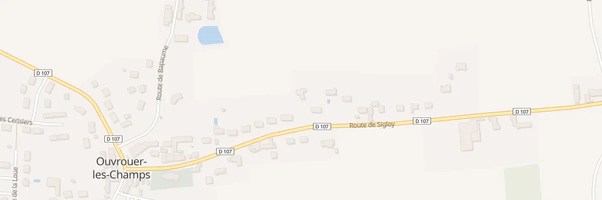 Plan du 27 Rte de Sigloy à Ouvrouer-les-Champs