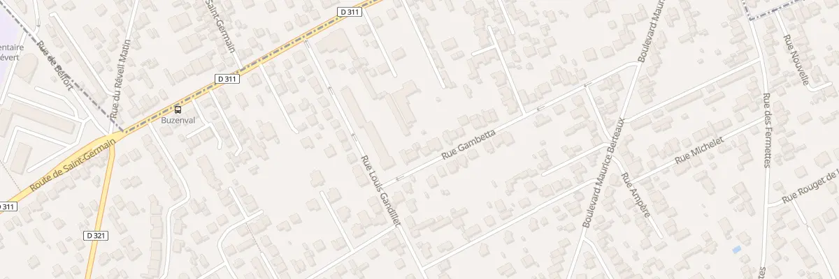 Plan du 54 Rue Gambetta à Carrières-sur-Seine