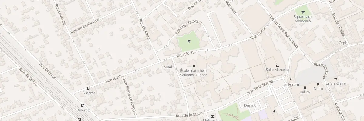 Plan du 42 Rue Hoche à Houilles