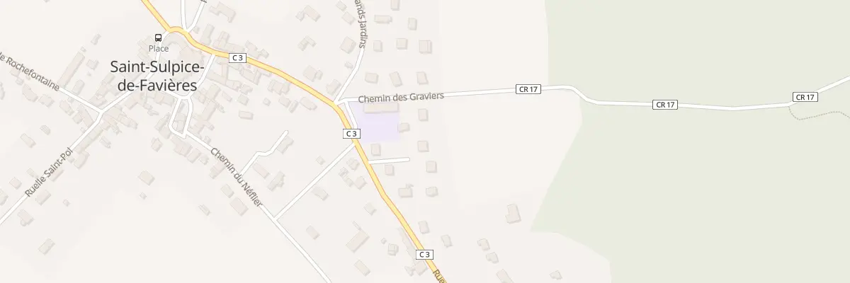 Plan du 21B Rue du Four à Chaux à Saint-Sulpice-de-Favières
