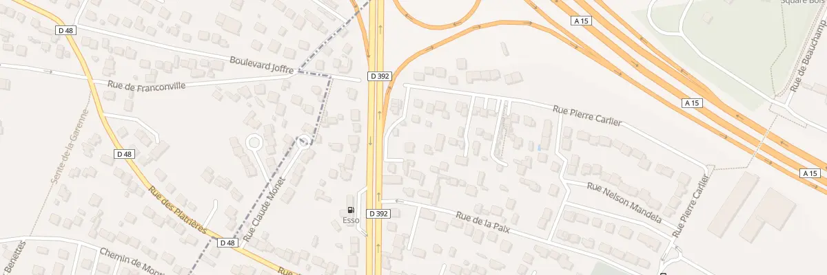 Plan du 262B Bd de Pontoise à Montigny-lès-Cormeilles